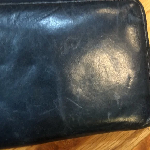 Tory Burch blue Long card wallet with change purse - Picture 9 of 10